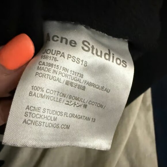 Acne Studios Face Crewneck Sweatshirt - Picture 4 of 4